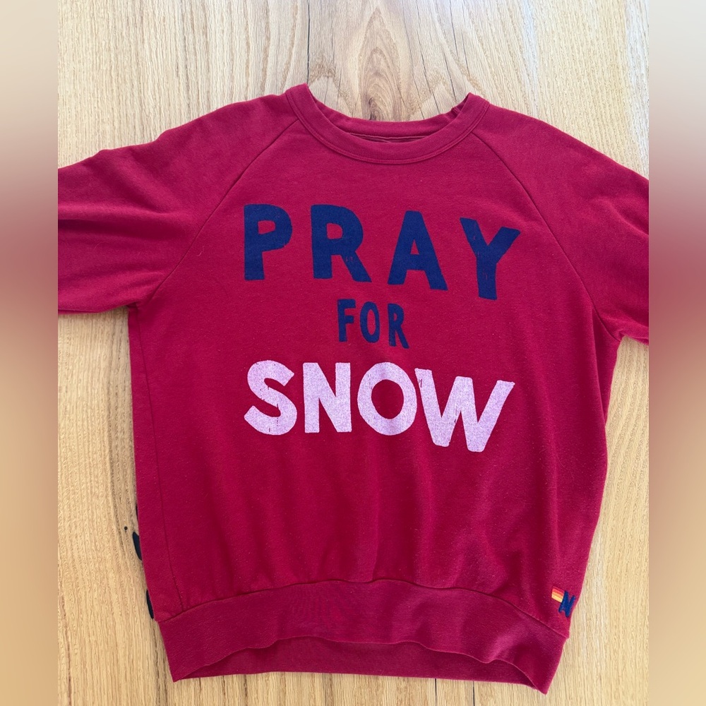 Aviator Nation Red Sweatshirt